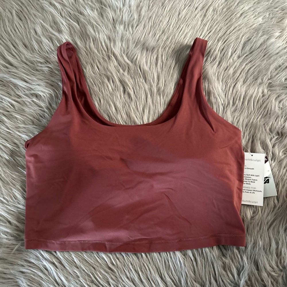 Avia Wireless Sports Bra Women Size XXL (20) Pink Soft Wirefree Pull Over Smooth